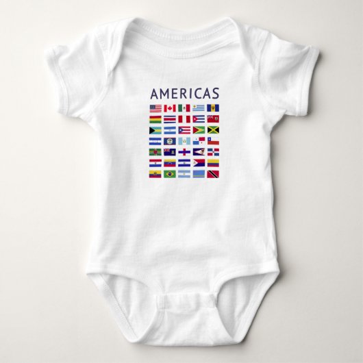 Amerikaanse vlaggen romper (Voorkant)