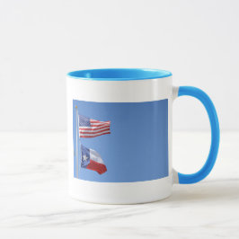 Amerikaanse vlaggen Texas Stars Stripes Mok