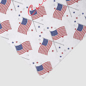 Amerikaanse vlaggen Thunder_Cove Patriotic op 4 ju Tissuepapier (Detail)