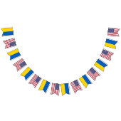 Amerikaanse vlaggen uit Oekraïne, partij Oekraïne/ Vlaggetjes (Alle)