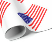 Amerikaanse vlaggen Verenigde Staten Cadeaupapier (Rol Hoek)