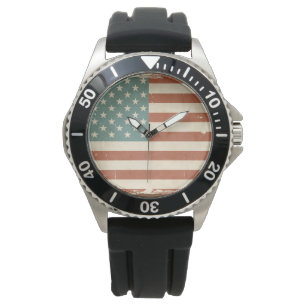  Amerikaanse vlaggen Watch Horloge