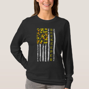 Amerikaanse vlaggenbijenteelt 1 t-shirt