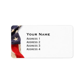  Amerikaanse vlaggengrens Etiket
