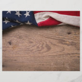  Amerikaanse vlaggengrens Flyer (Voorkant)