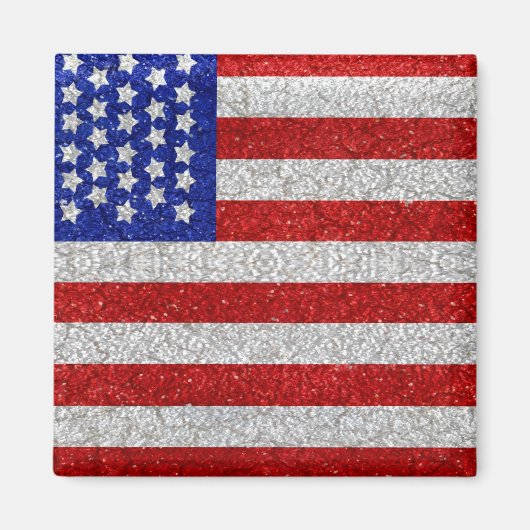  Amerikaanse vlaggenmagneet Magneet (Voorkant)