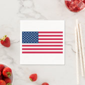 Amerikaanse vlaggenservetten VS Servet (Insitu)