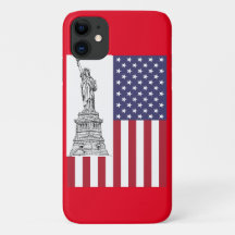 Amerikaanse vlaggenstaat van vrijheid