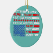  Amerikaanse vlaggenstaatwetgeving, vierde van Keramisch Ornament (Rechts)