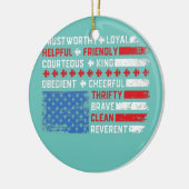  Amerikaanse vlaggenstaatwetgeving, vierde van Keramisch Ornament (Links)