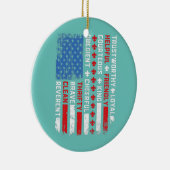 Amerikaanse vlaggenstaatwetgeving, vierde van Keramisch Ornament (Rechts)