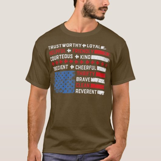 Amerikaanse vlaggenstaatwetgeving, vierde van T-shirt (Voorkant)