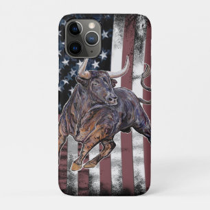 Amerikaanse Vlaggenstier Case-Mate iPhone Case