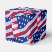 Amerikaanse Vlaggenvanger Bedankdoosjes (Achterkant)