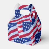 Amerikaanse Vlaggenvanger Bedankdoosjes (Voorkant Zijde)