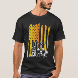 Amerikaanse Vlaggenvorkselaar T-shirt