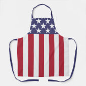 Amerikaanse vlaggestaren en -staven schort (Voorkant)