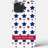 Amerikaanse vlaggestars Case-Mate iPhone case (Achterkant)
