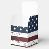 Amerikaanse vlaggestars en stripes bedankdoosjes (Geopend)