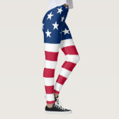Amerikaanse vlaggestars en stripes leggings (Rechts)