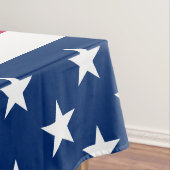 Amerikaanse vlaggestars en stripes tafelkleed (Voorbeeld)