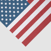 Amerikaanse vlaggestars en stripes tissuepapier (Detail)