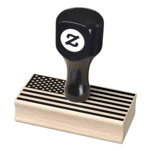 Amerikaanse vlaggestars en Stripes USA Patriotic Rubberstempel (Stempel)