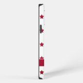 Amerikaanse vlaggestars iPhone hoesje (Rechterkant)