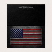 Amerikaanse vlaggesteente textuur kaart (Buitenkant ongevouwen)