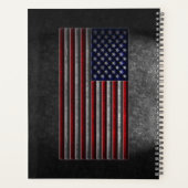 Amerikaanse vlaggesteente textuur planner (Achterkant)