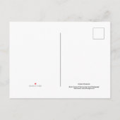 Amerikaanse vlaggesteente textuur uitnodiging briefkaart (Achterkant)