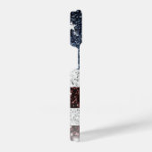 Amerikaanse vlaggetjes Jouw naam iPhone Hoesje (Rechterkant)