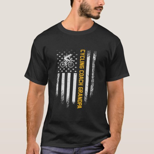  Amerikaanse vlaggewijze motorrijtuigenlak T-shirt (Voorkant)