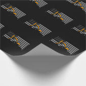 Amerikaanse vlaggraafmachine Amerikaanse vlag Cadeaupapier (Hoek)