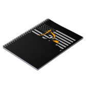 Amerikaanse vlaggraafmachine Amerikaanse vlag Notitieboek (Linkerzijde)