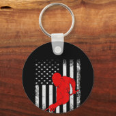  Amerikaanse vlaggroep Billiard Snooker Sleutelhanger (Voorkant)