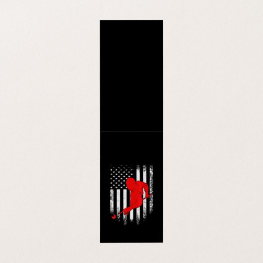  Amerikaanse vlaggroep Billiard Snooker Visitekaartje (Buitenkant ongevouwen)