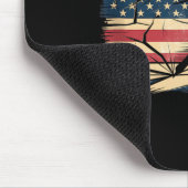Amerikaanse Vlaghockey Muismat (Hoek)