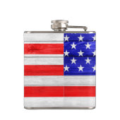 Amerikaanse vlaghout heupfles (Achterkant)