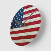 Amerikaanse vlaghout Rustiek, met kool-nood Ronde Klok (Hoek)