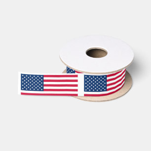Amerikaanse Vlaglint VS - Patriotisch Satijnen Lint