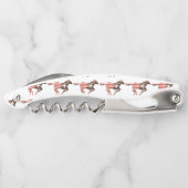 Amerikaanse vlagpaard met Thunder_Cove Kurkentrekker (Achterkant)