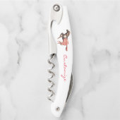 Amerikaanse vlagpaard met Thunder_Cove Kurkentrekker (Voorkant)