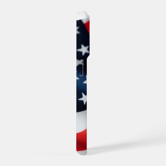 Amerikaanse vlagpatriotticum iPhone hoesje (Rechterkant)