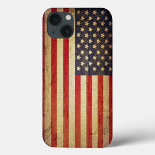 Amerikaanse vlagpatriotticus iPhone 13 hoesje
