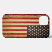 Amerikaanse vlagpatriotticus Case-Mate iPhone case (Achterkant (horizontaal))