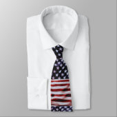 Amerikaanse  vlagpatriottische juffrouw4e Aangepas Stropdas (Gebonden)