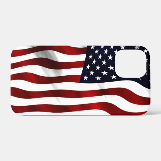 Amerikaanse vlagpatriottische onafhankelijkheidsda Case-Mate iPhone case (Achterkant (horizontaal))
