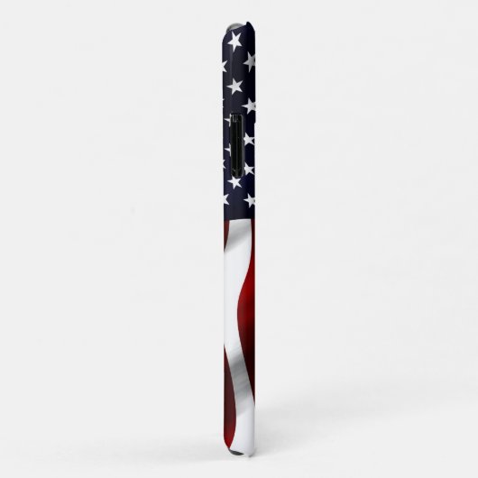 Amerikaanse vlagpatriottische onafhankelijkheidsda Case-Mate iPhone case (Achterkant/rechts)