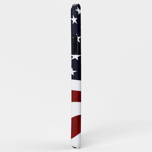 Amerikaanse vlagpatriottische onafhankelijkheidsda Case-Mate iPhone case (Achterkant/rechts)